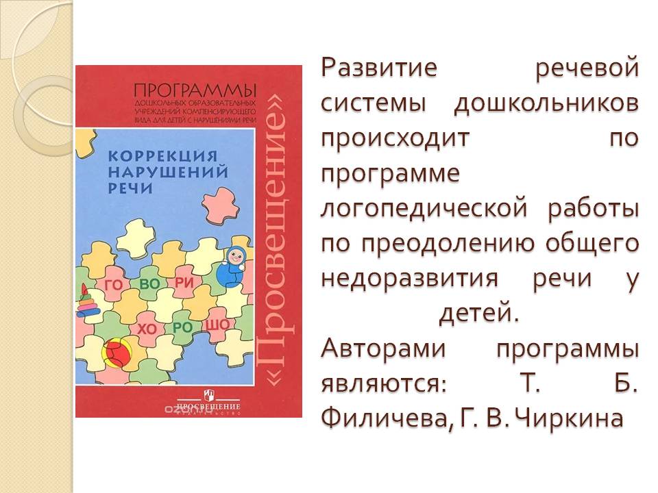 Речевая карта ффнр филичева чиркина